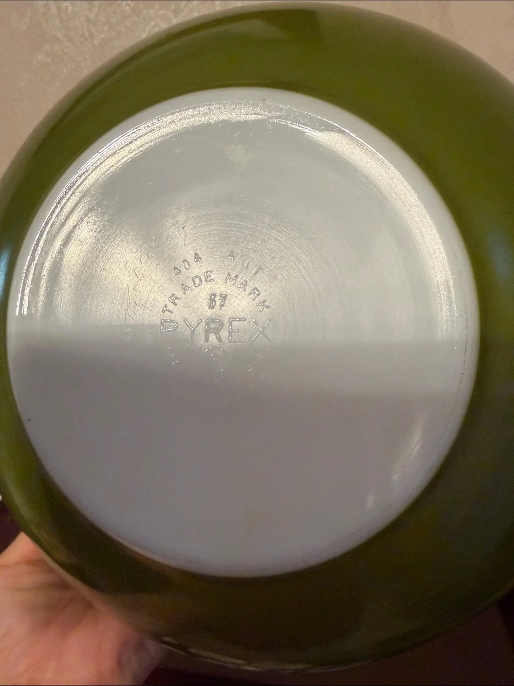 Pyrex this largest